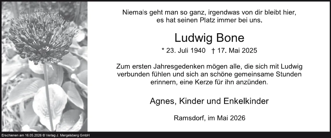 Traueranzeige