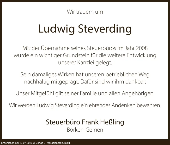 Traueranzeige