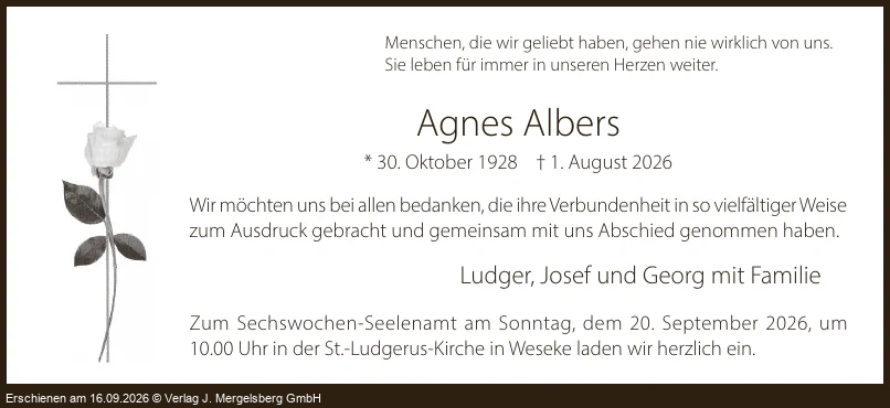 Traueranzeige