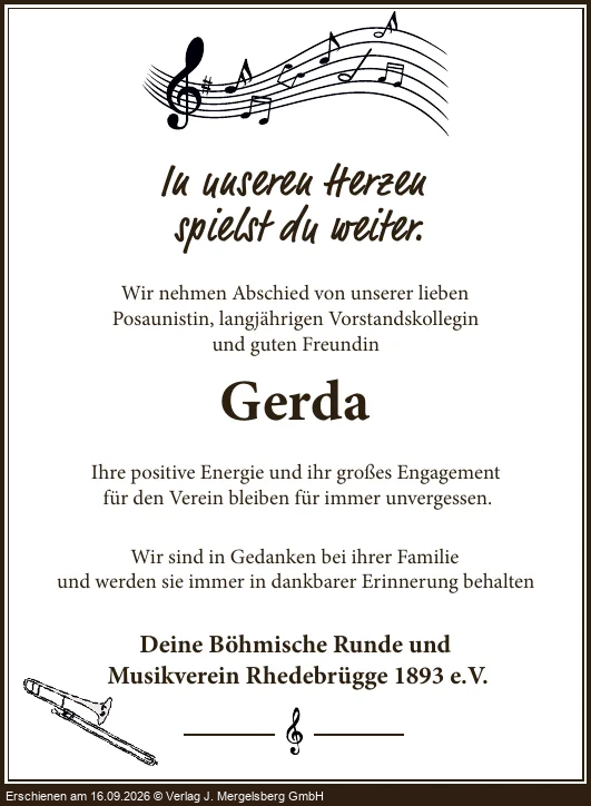 Traueranzeige