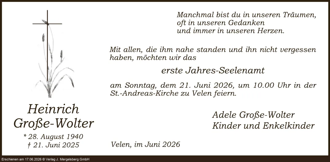 Traueranzeige