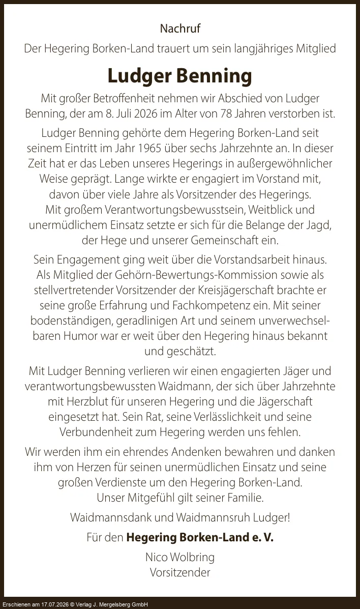 Traueranzeige