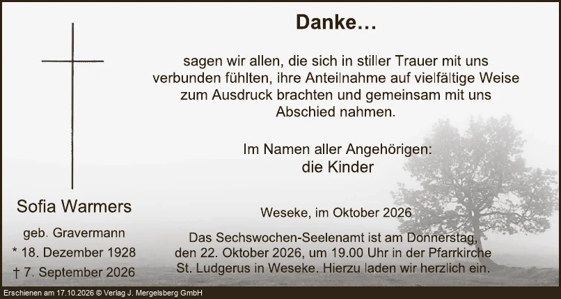 Traueranzeige