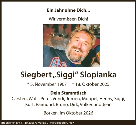 Traueranzeige