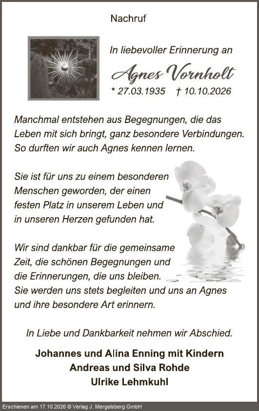 Traueranzeige