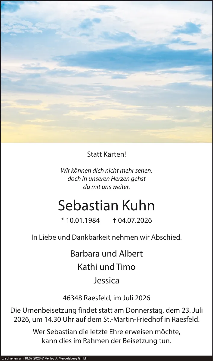 Traueranzeige