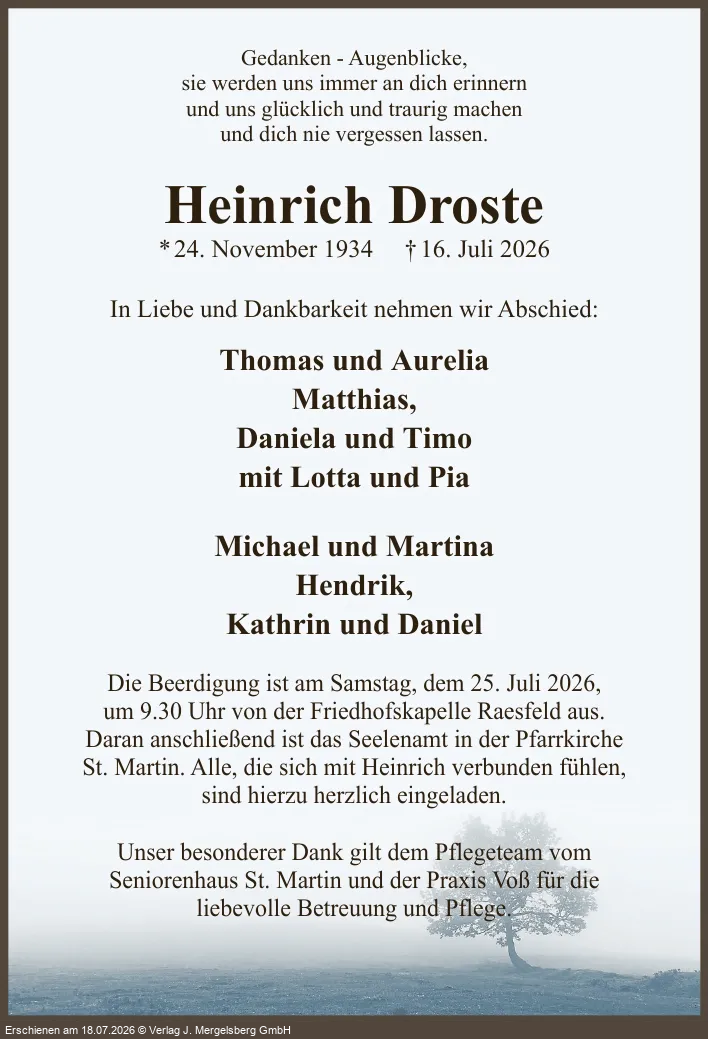 Traueranzeige