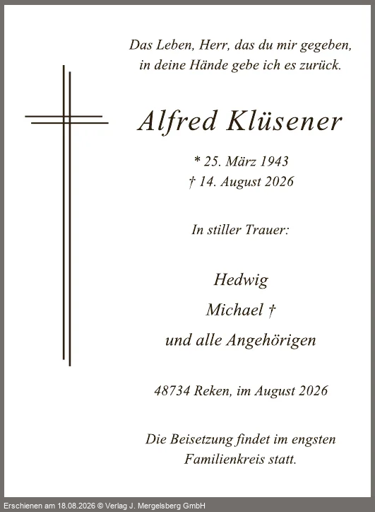 Traueranzeige