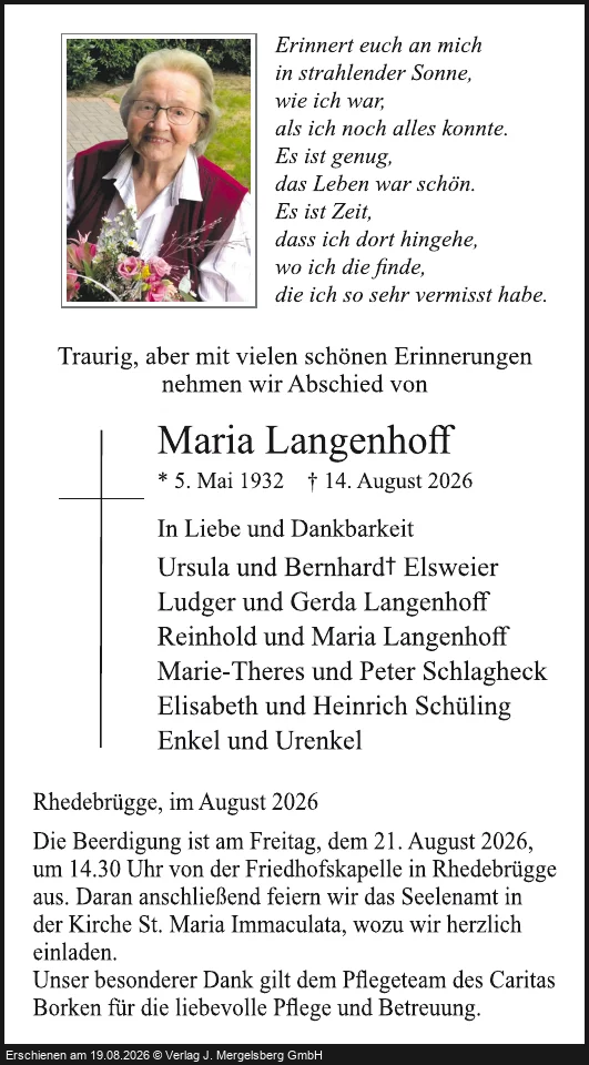 Traueranzeige
