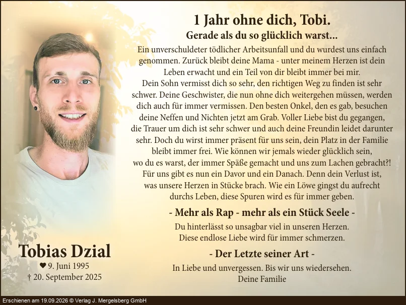 Traueranzeige