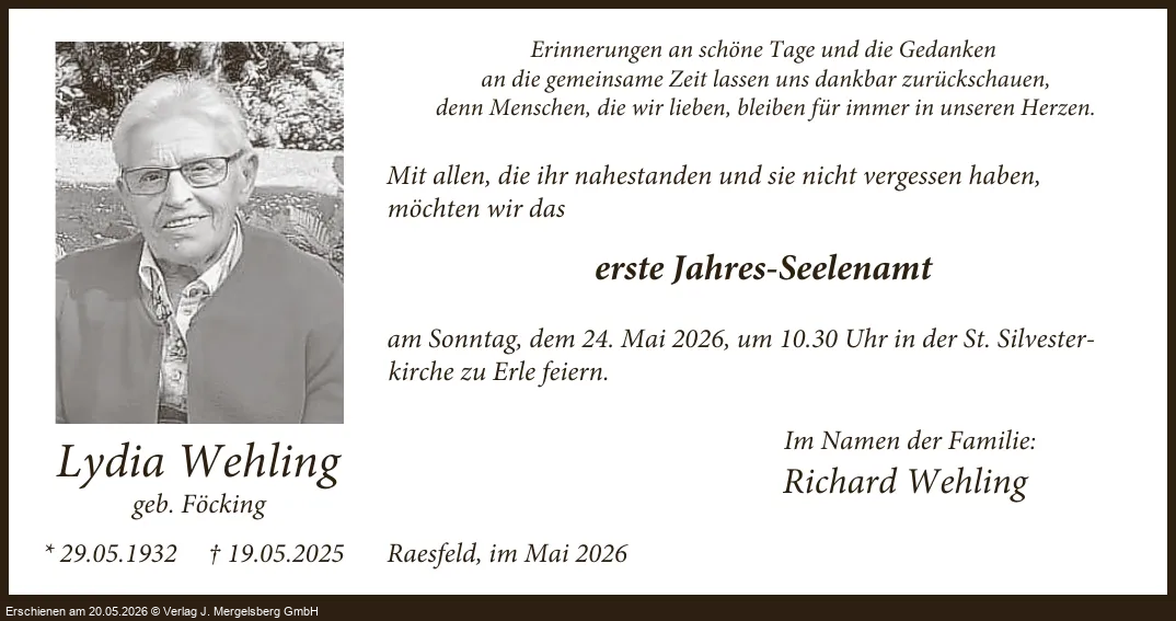 Traueranzeige