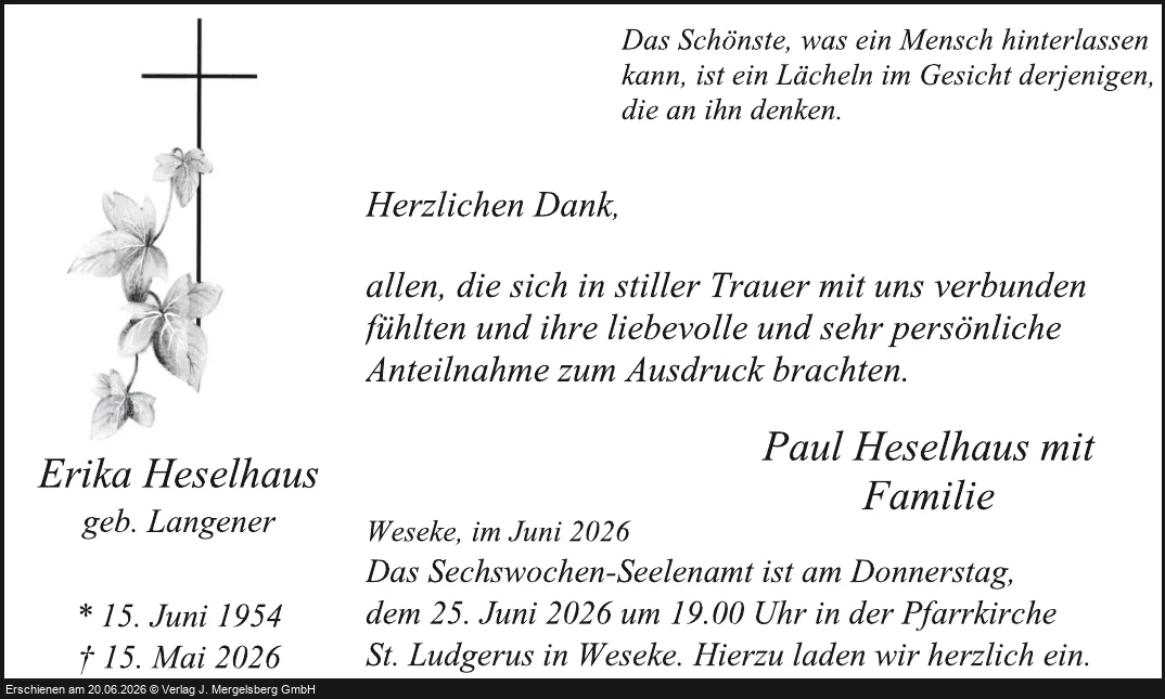 Traueranzeige