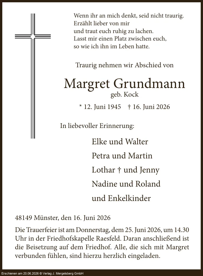 Traueranzeige