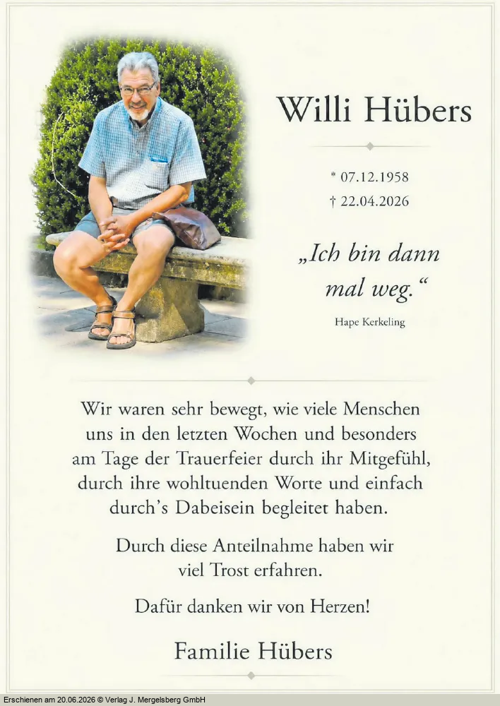Traueranzeige