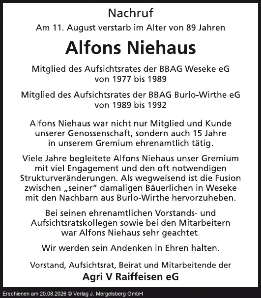 Traueranzeige