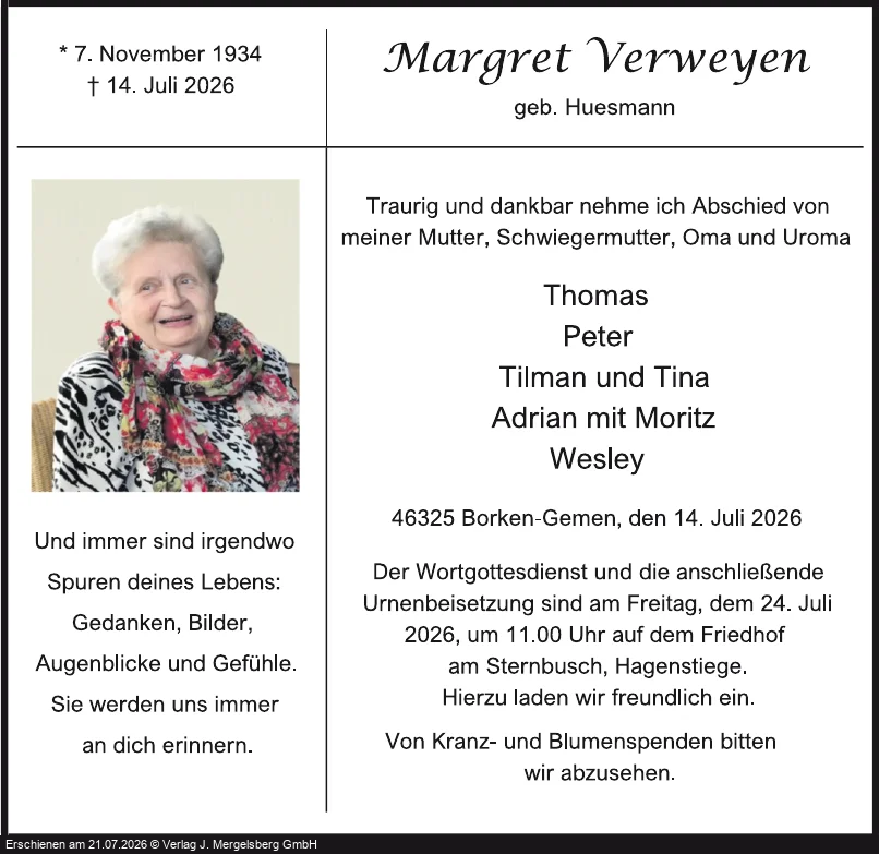 Traueranzeige
