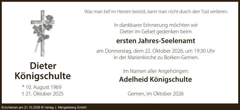 Traueranzeige