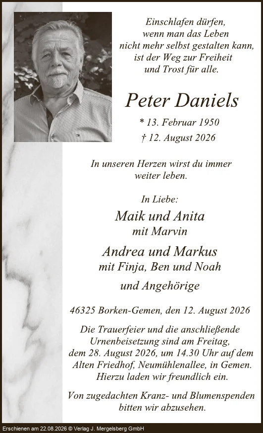 Traueranzeige