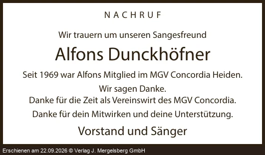 Traueranzeige