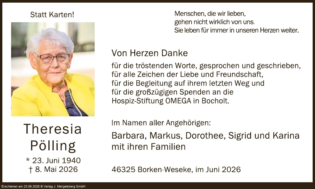 Traueranzeige