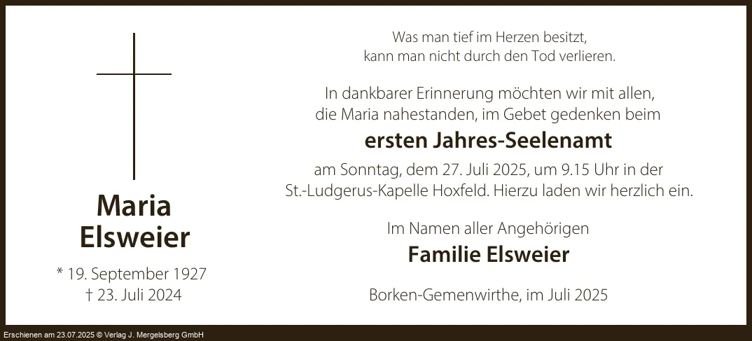 Traueranzeige