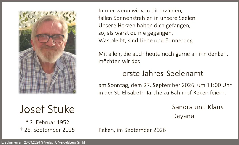 Traueranzeige