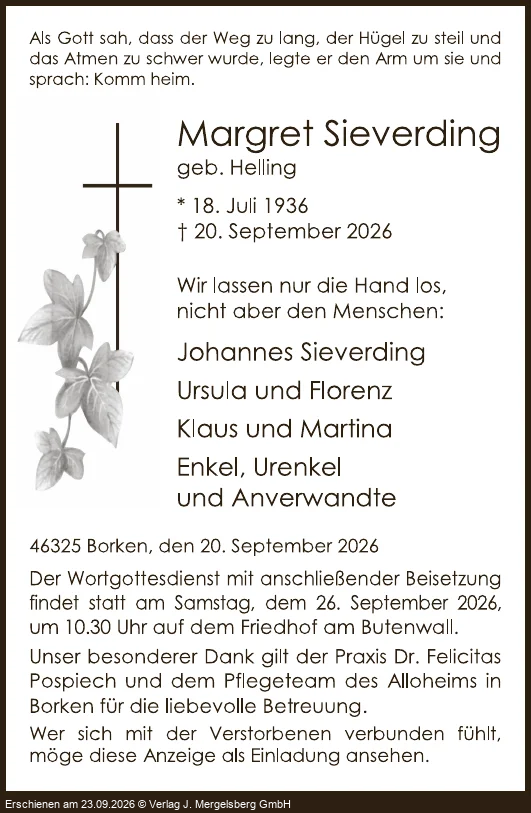 Traueranzeige