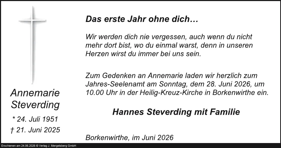 Traueranzeige
