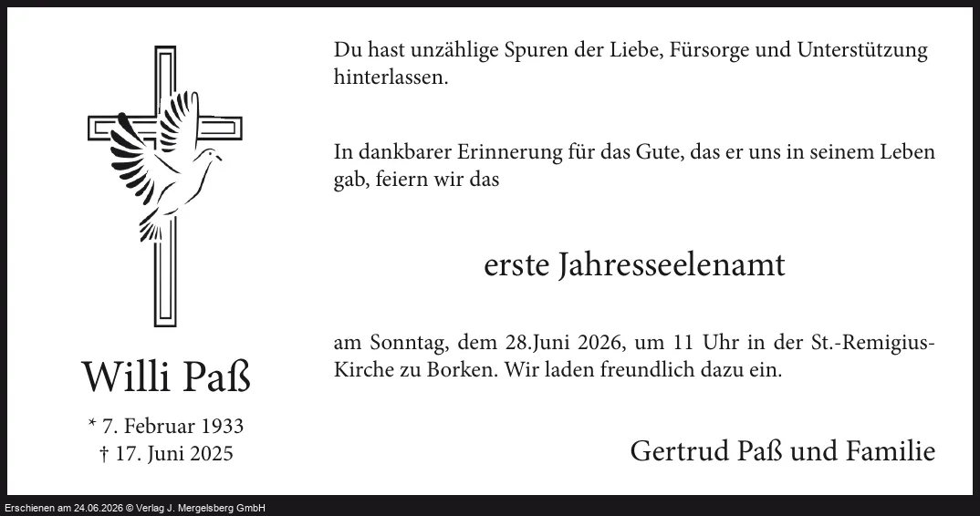 Traueranzeige