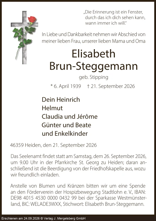 Traueranzeige