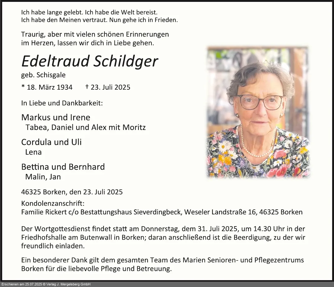 Traueranzeige