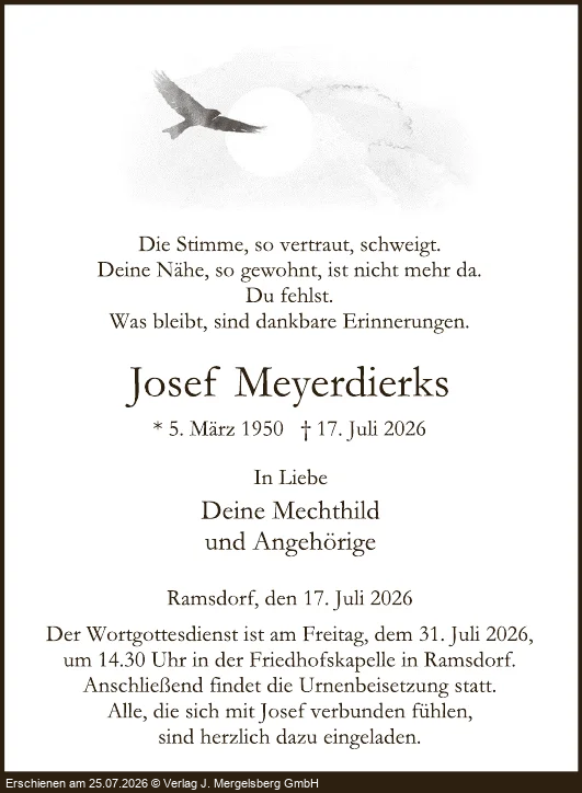 Traueranzeige