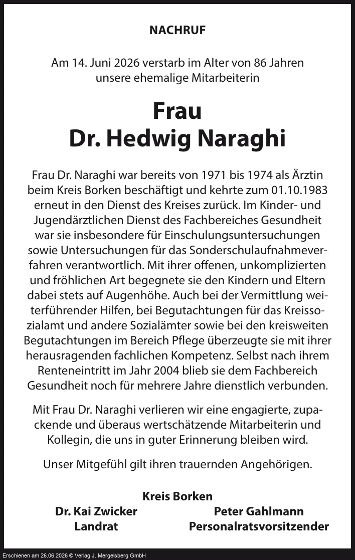 Traueranzeige