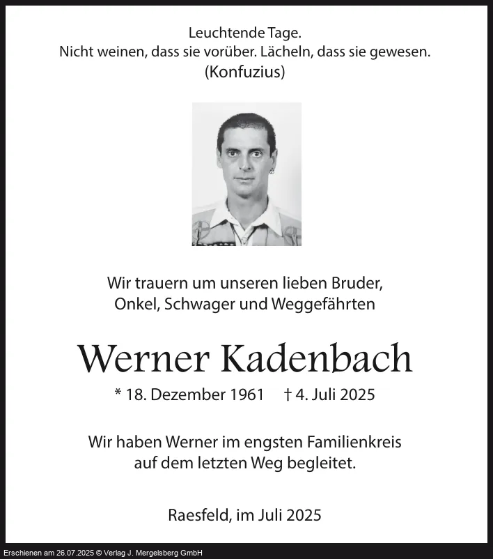 Traueranzeige
