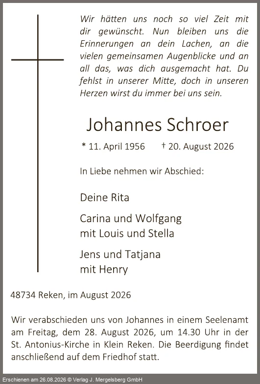 Traueranzeige