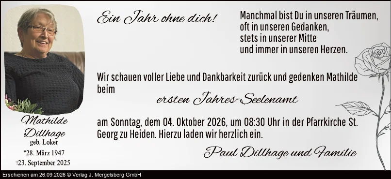 Traueranzeige