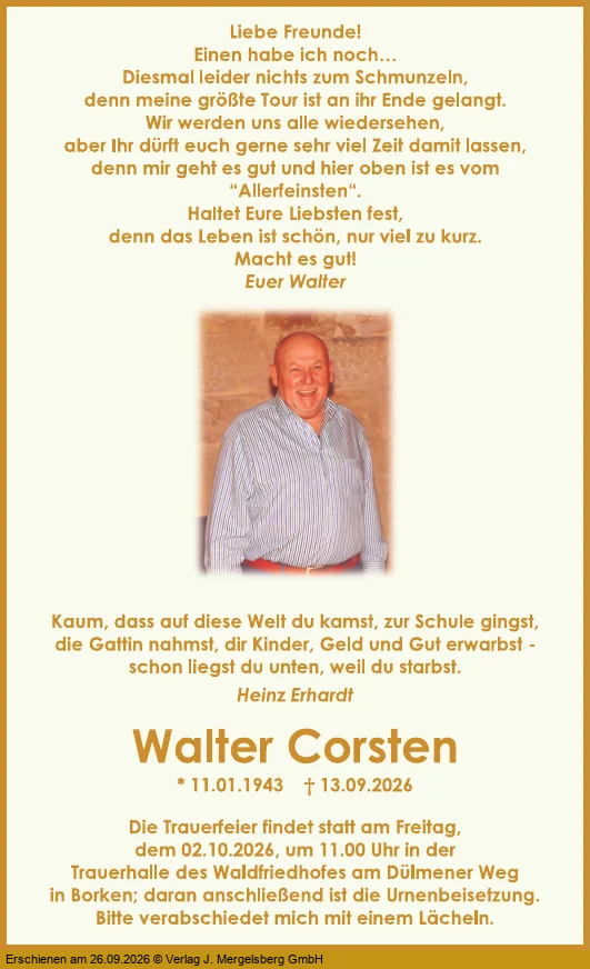 Traueranzeige