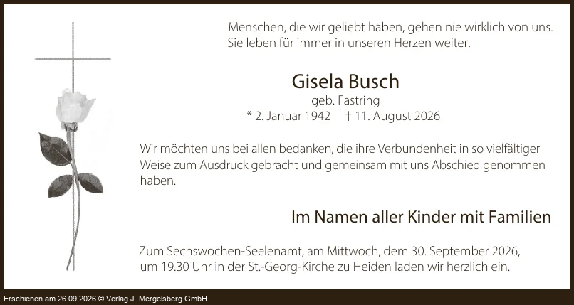 Traueranzeige