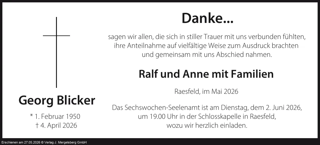 Traueranzeige