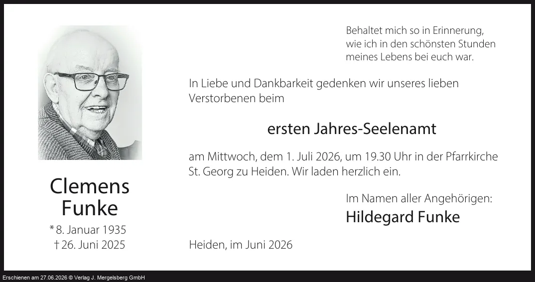 Traueranzeige