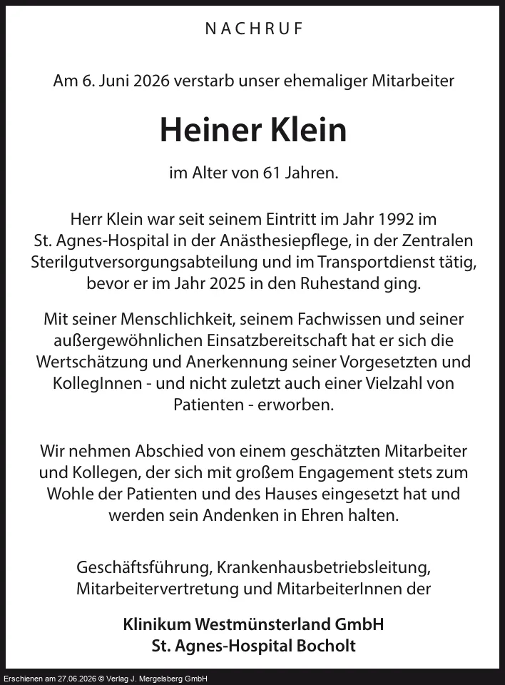 Traueranzeige