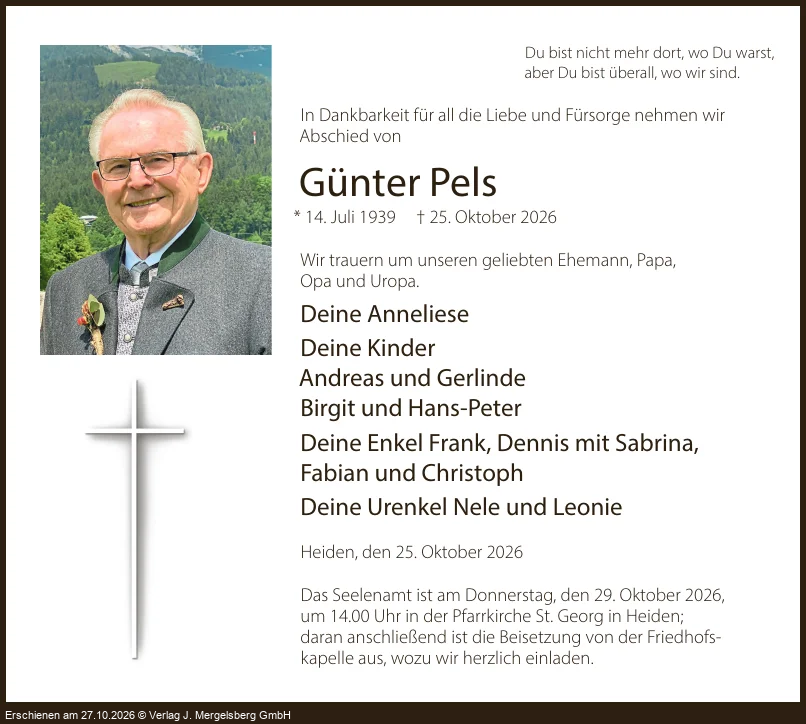 Traueranzeige