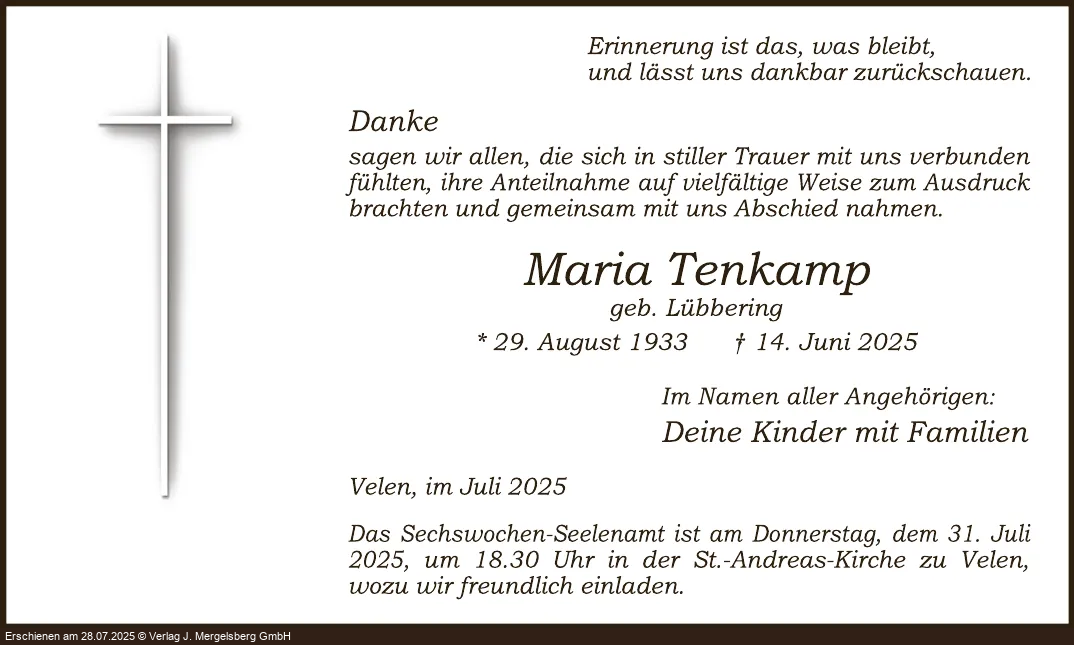 Traueranzeige