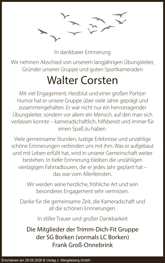 Traueranzeige