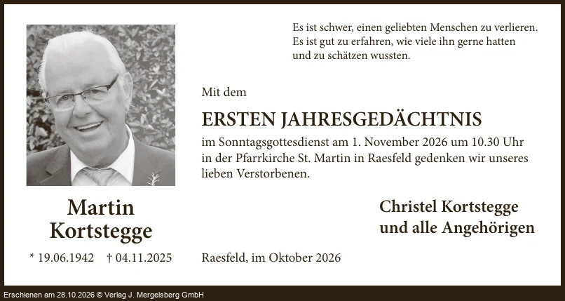Traueranzeige