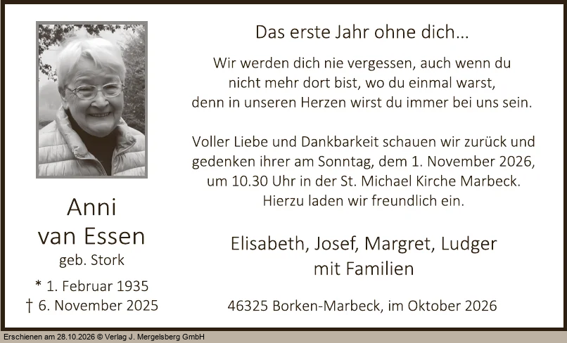 Traueranzeige