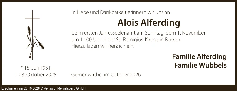 Traueranzeige