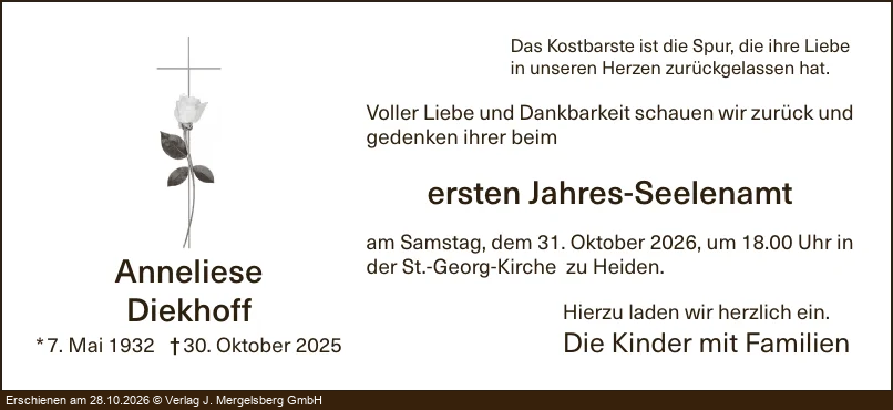 Traueranzeige