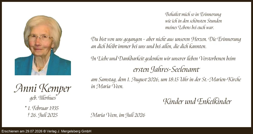 Traueranzeige