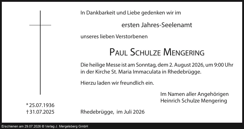 Traueranzeige
